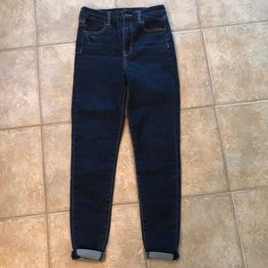 American Eagle Curvy Super Hi-Rise Jeggings, size 2